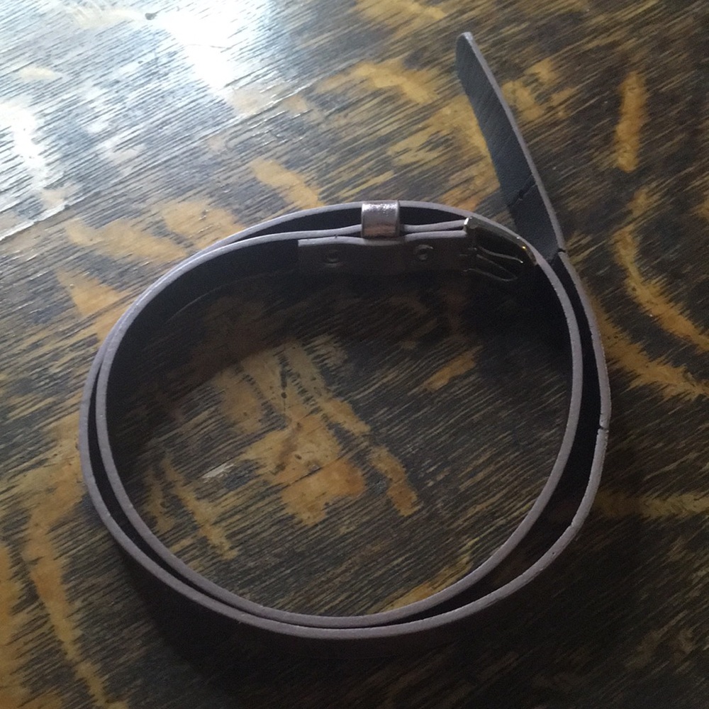 Rose gold belt